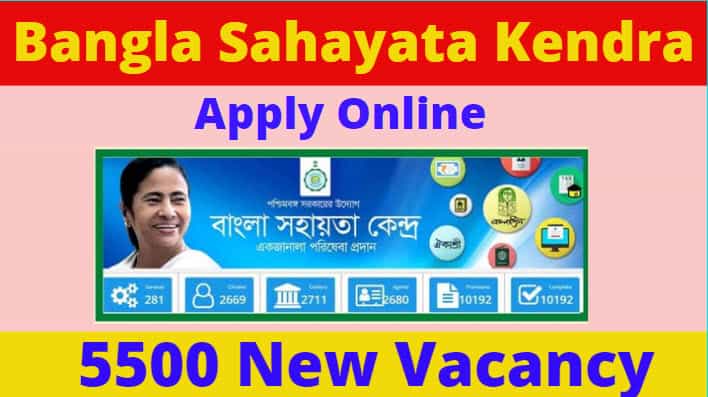 (New Registration) WB Bangla Sahayata Kendra Recruitment 2023 (BSK): WB Data Entry Apply Online & Registration