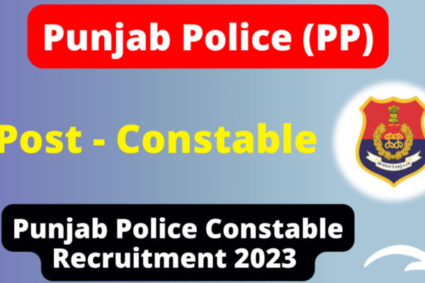 Punjab Police Constable Recruitment 2023 Online Apply For 1746 Post